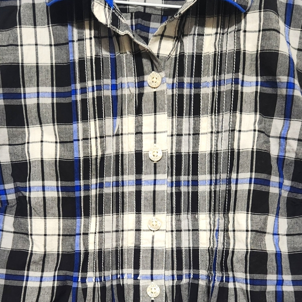 Plaid Button Up - Picture 2 of 3